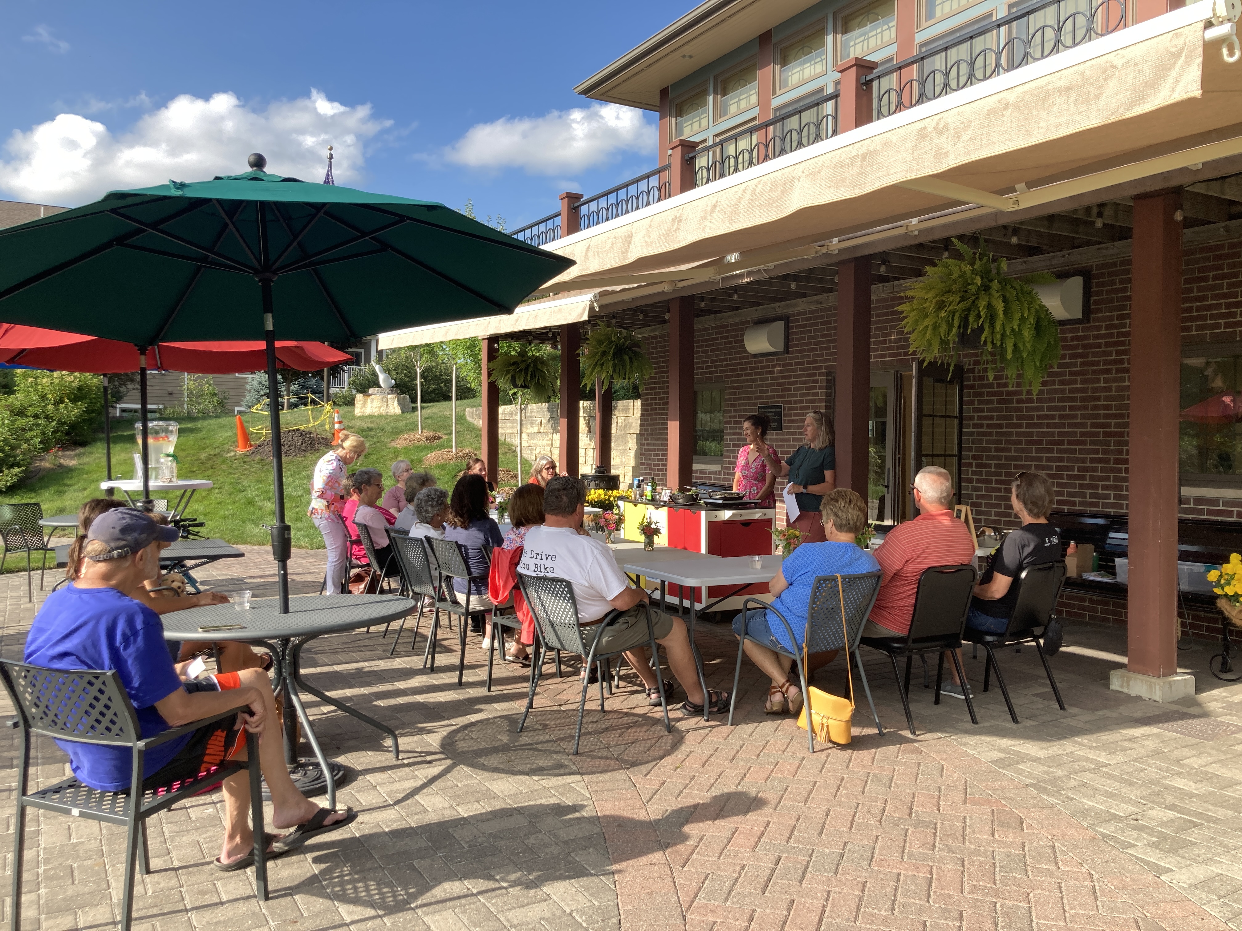 Cooking Classes  at the Central Gardens of North Iowa