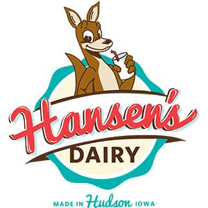 Hansen's Dairy kangaroo logo