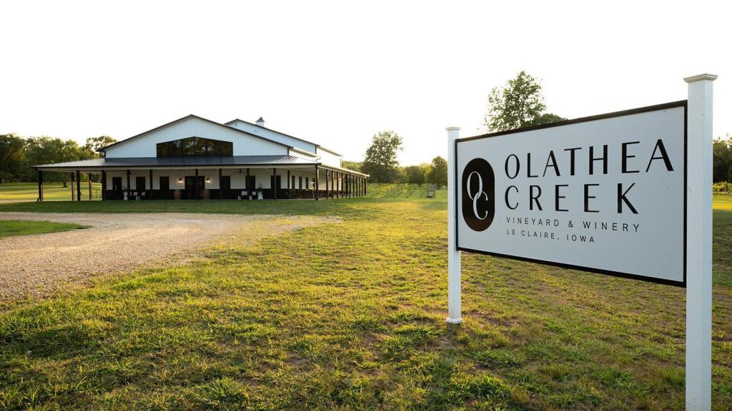 Front entrance of the winery