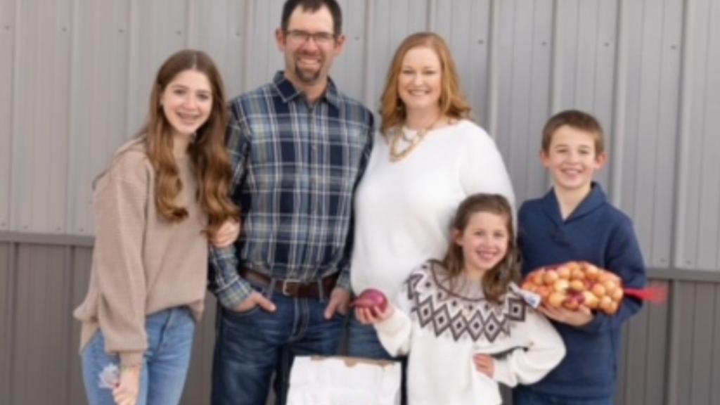 Steve and his family with a few of our products. 