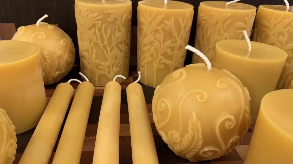 beeswax candles